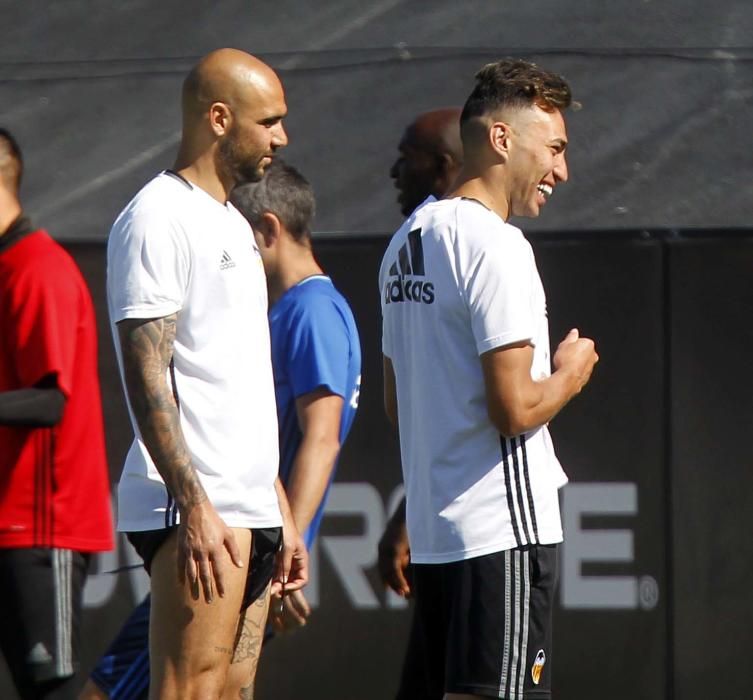 El Valencia se prepara para recibir a la Real Soci