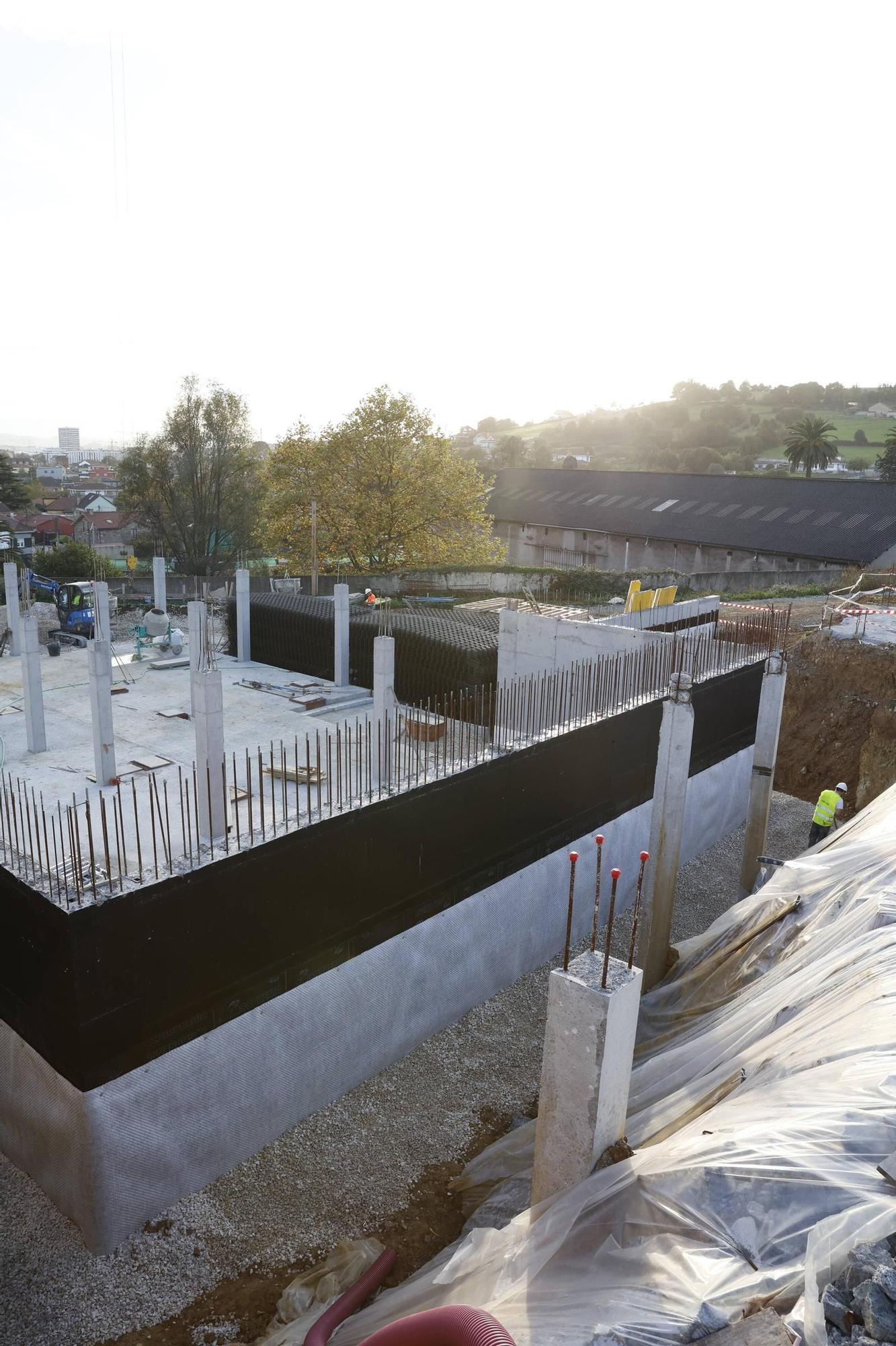 El avance de la amplación del Hospital de Jove, en imágenes