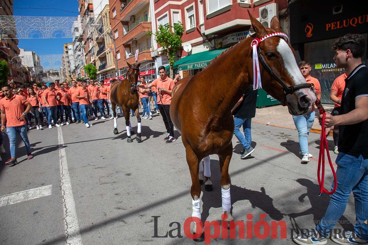 Pasacalles caballos del vino al hoyo