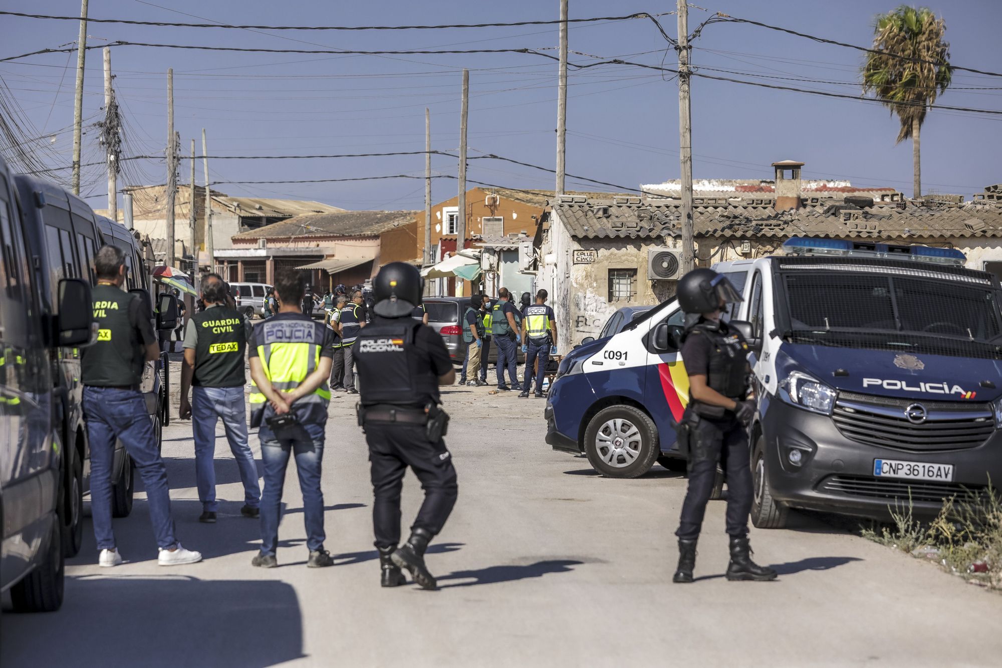 Schlag gegen Drogenclan in Son Banya - Die Blitzrazzia auf Mallorca in Bildern