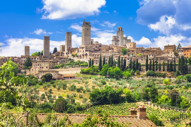 La Toscana y sus bellos paisajes son un destino mágico.