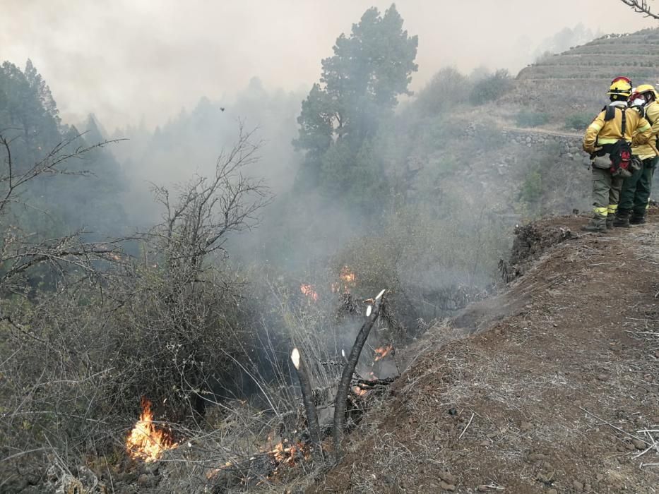 Imágenes del incendio de La Palma