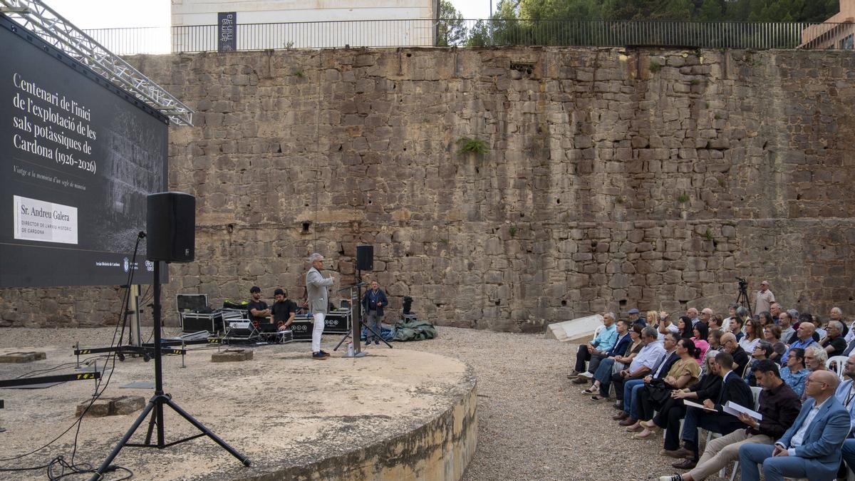 Acte de commemoració del centenari de l’inici de l’explotació de les sals potàssiques a Cardona