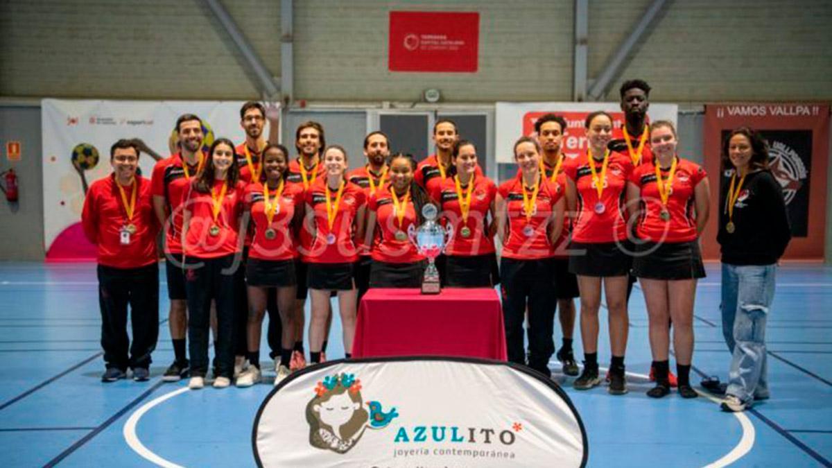 El CK Vallparadís esdevé subcampió de la Korfball Champions League Satellite Final