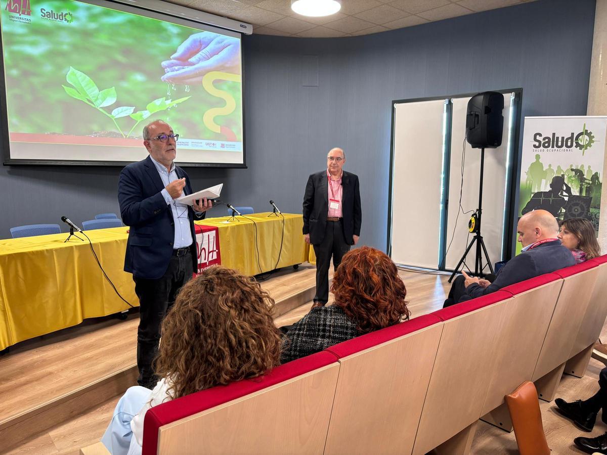 Las Jornadas de retorno al trabajo efectivo y saludable tras baja por incapacidad temporal se celebran en la UMH de Elche desde hace cinco años