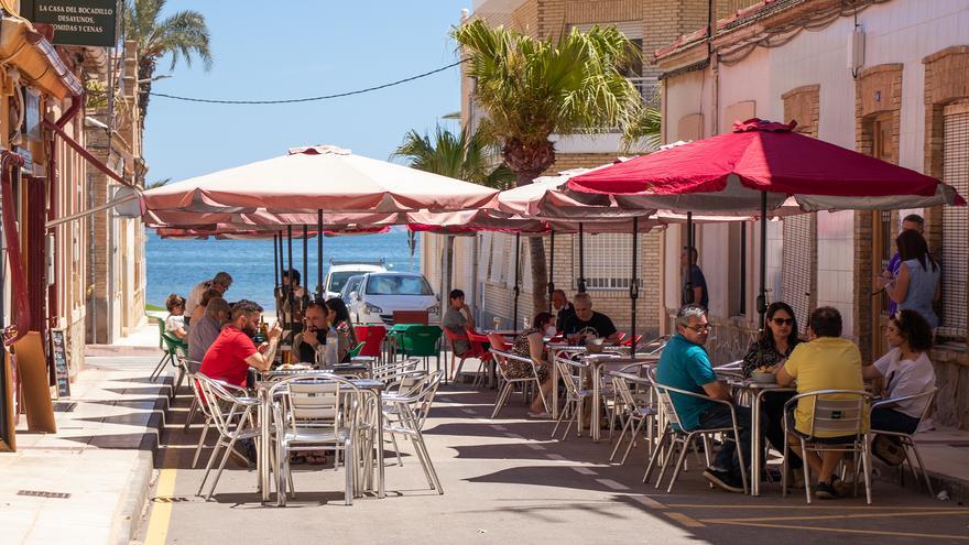 Así están las playas del Mar Menor en el primer fin de semana sin cierre perimetral