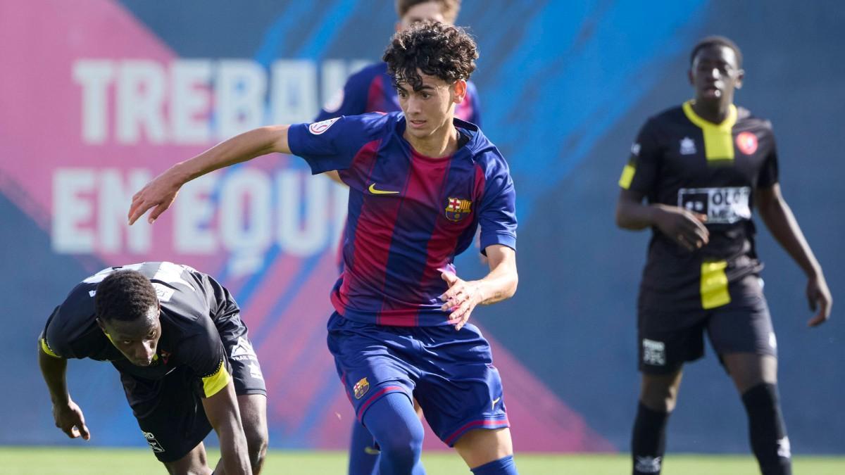 Xavi Mirangels es un centrocampista con una calidad excelsa