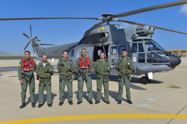 Presentación del nuevo helicóptero Superpuma ...