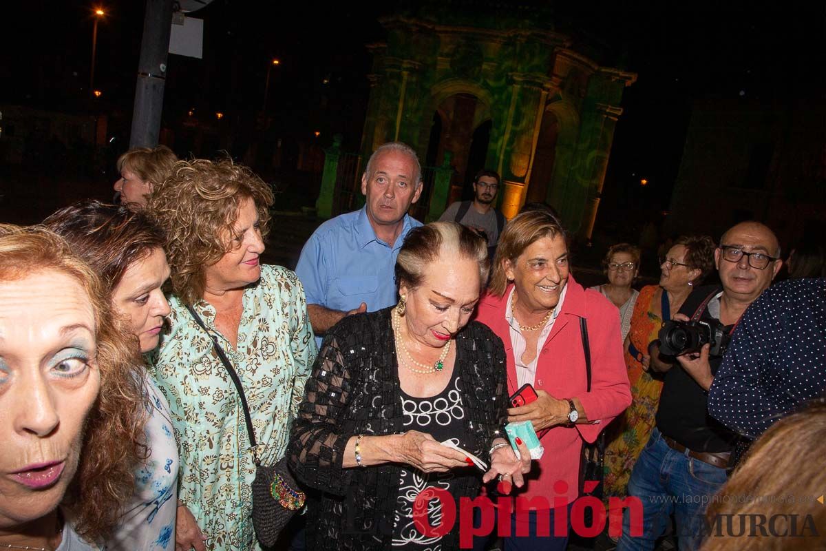 La cantante Maruja Garrido regresa a Caravaca