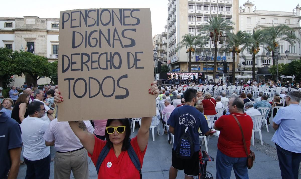 Los mayores reivindican mejores pensiones