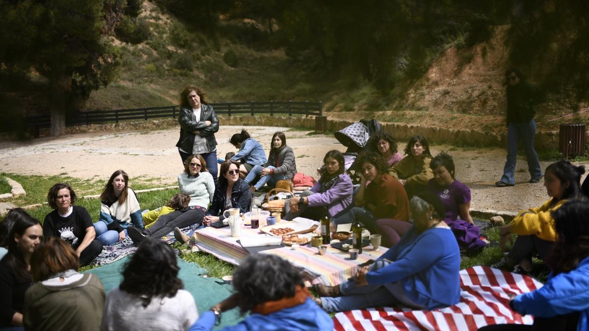 Actividad de la Asociación AMAS Sororas de Alcorisa.