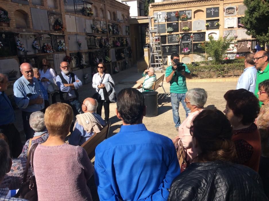 Homenaje a los represaliados del franquismo en Paterna.