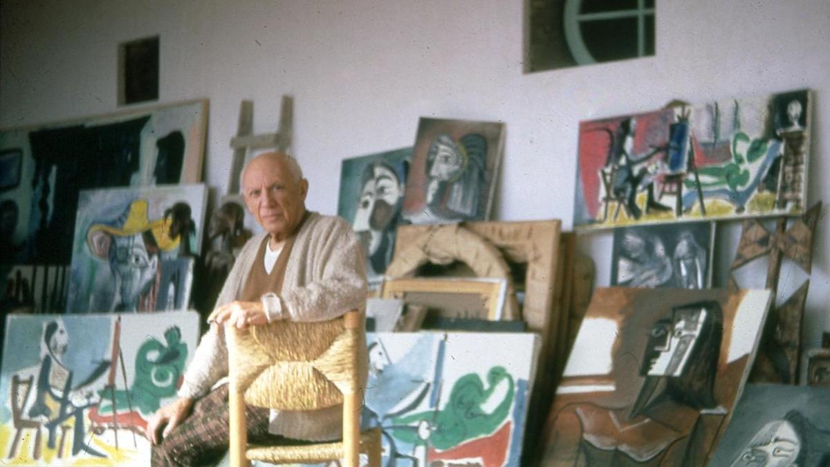 Picasso en su taller