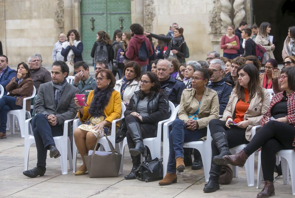 Actos contra la violencia de género en Alicante