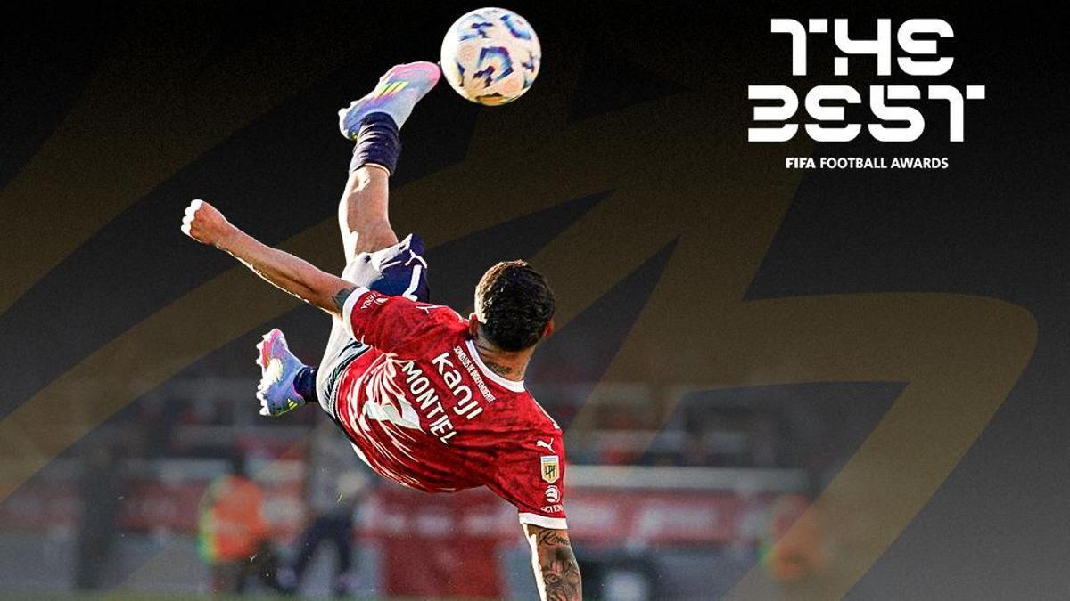 Montiel, ganador del premio Puskas de 2025