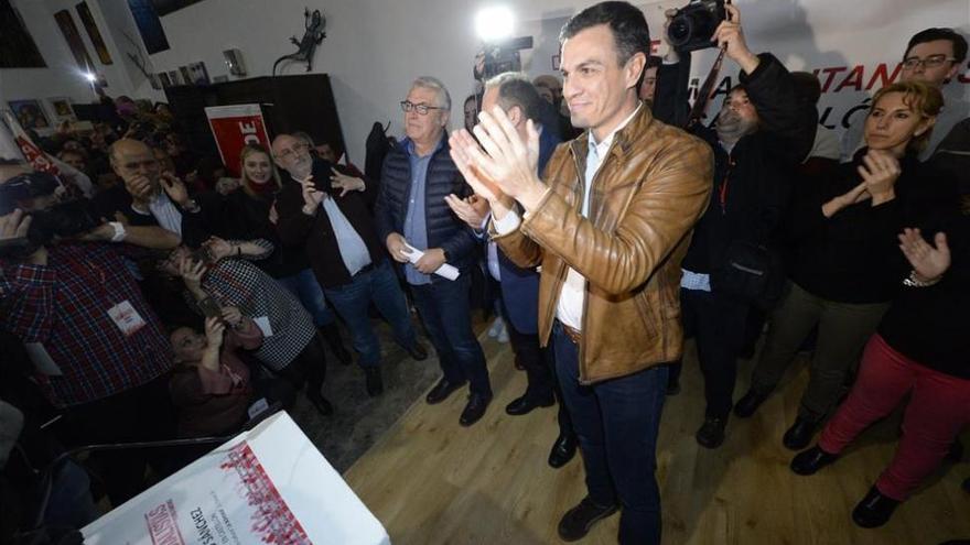 El PSPV abre el acto de Pedro Sánchez en Castellón a la ciudadanía