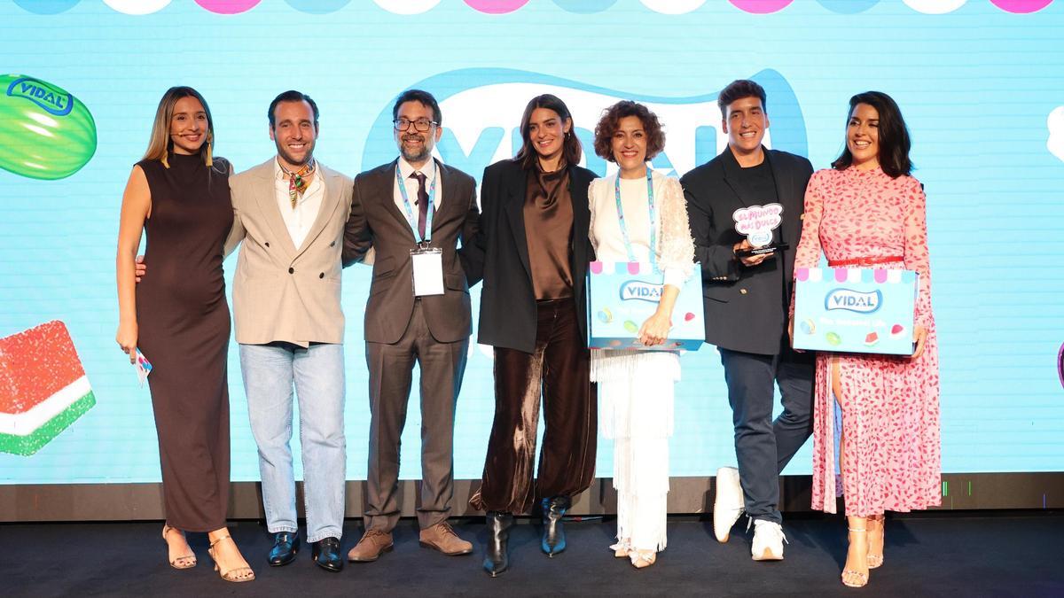 Los protagonistas del evento de Vidal Golosinas.