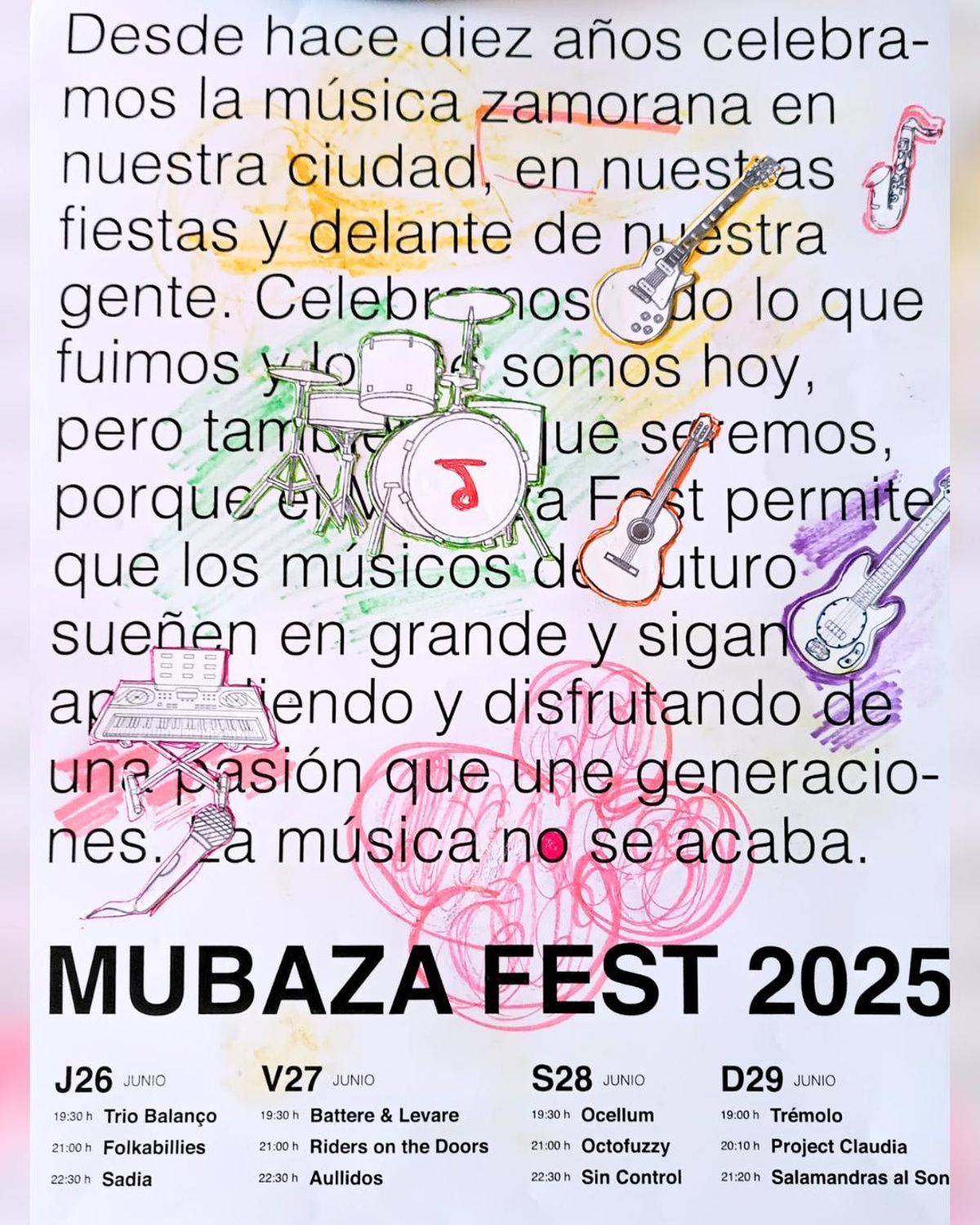 Uno de los carteles