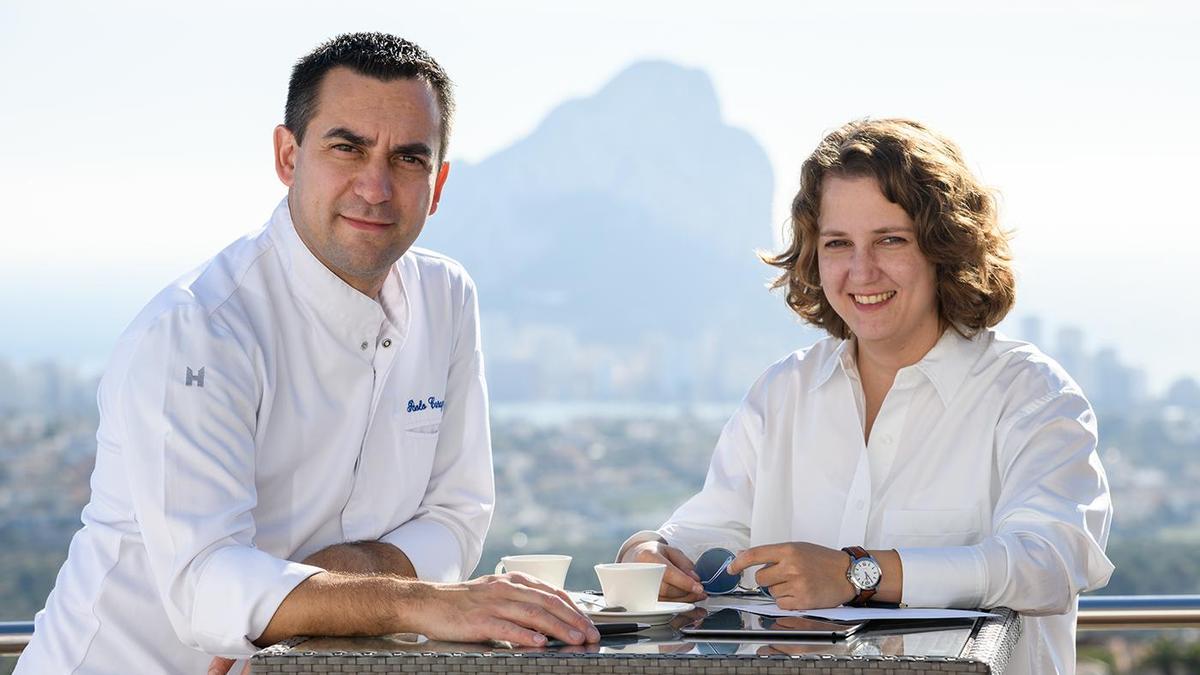 Paolo Casagrande, director gastronómico, e Inna Skriabina, gerente y fundadora de Orobianco.