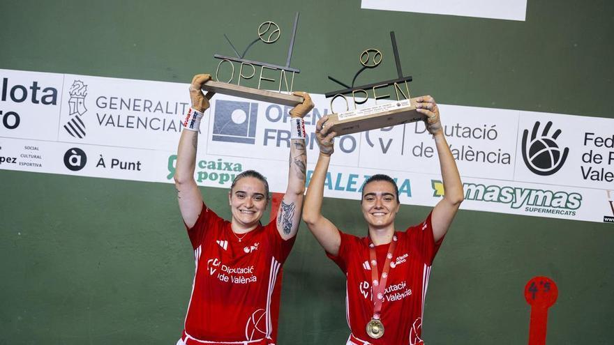 Jose Salvador i Pasqual (CIMA), i Ana i Mireia, conquisten l’Open de Frontó 2026