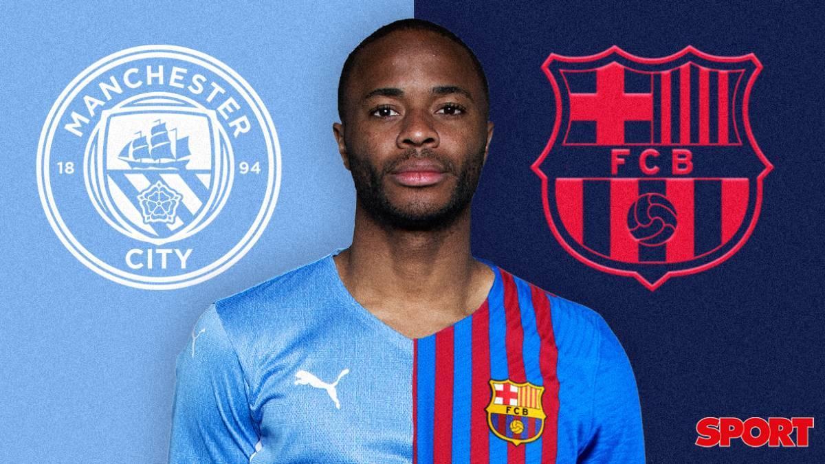 Sterling, objetivo del FC Barcelona para el mercado de invierno