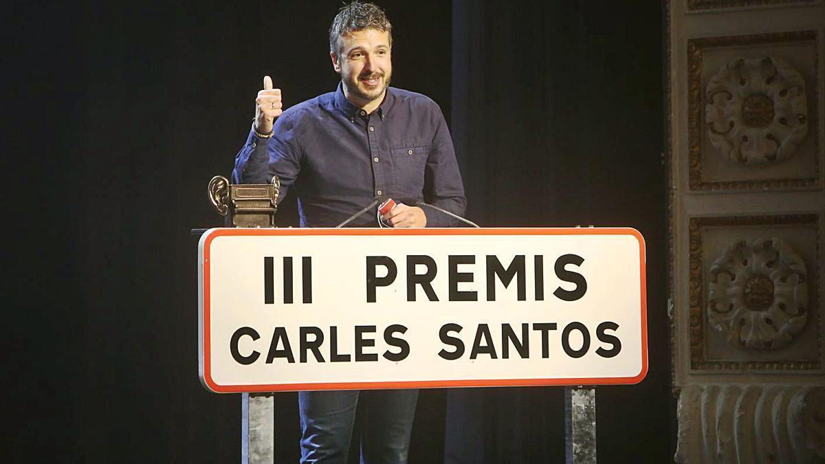 Andreu Valor, que ya fue premiado en la tercera edición de los Premios Carles Santos