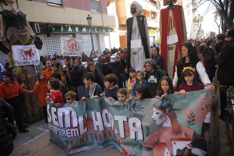 Manifestación contra el PAI de Benimaclet