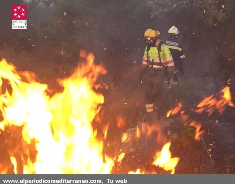 Incendio en Sant Mateu