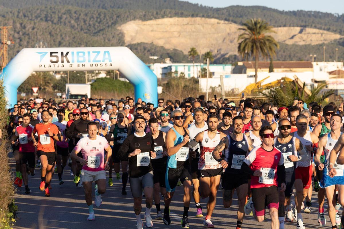 Galería: sexta edición de la 5K Ibiza-Platja d’en Bossa