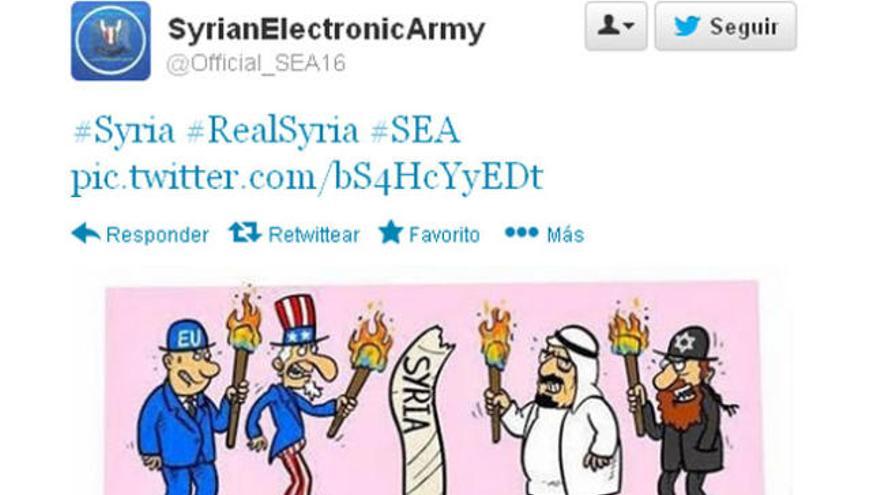 &#039;Hackers&#039; partidarios de Asad atacan Twitter