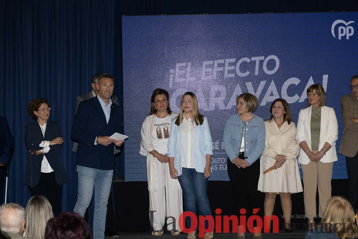 Elecciones 28M: Presentación de la lista del PP en Caravaca