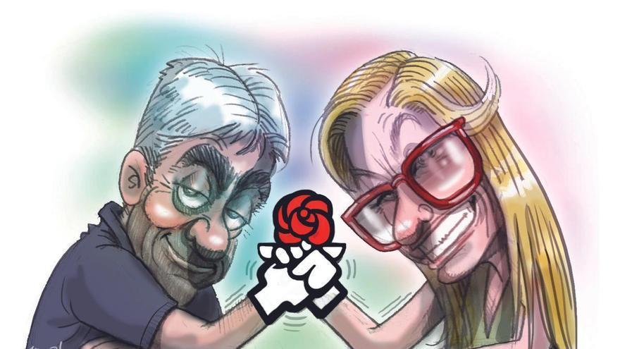 Hora de la verdad en el PSOE de Gijón: los afiliados deciden hoy en las primarias entre Lara Martínez y José Ramón Tuero