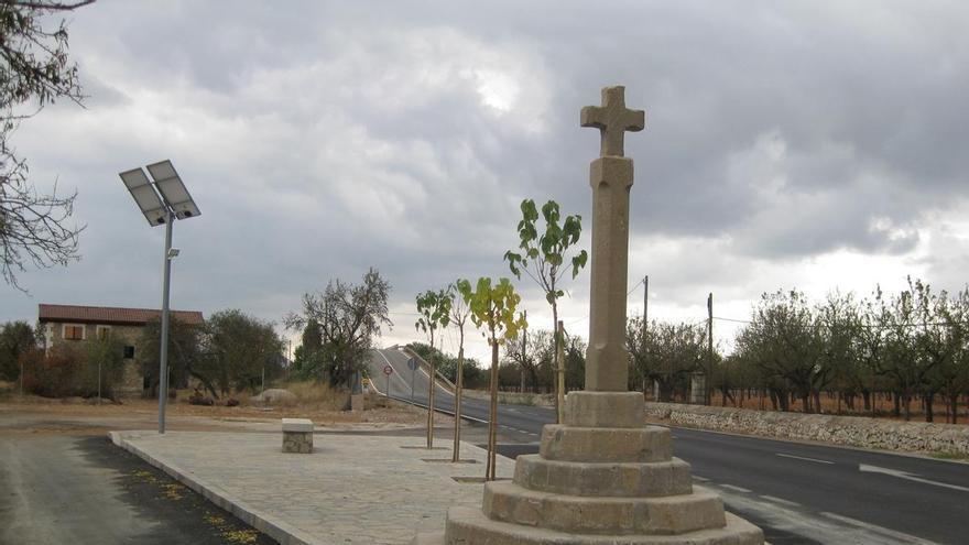 Binissalem reconstruirá la cruz de término robada en enero de 2020