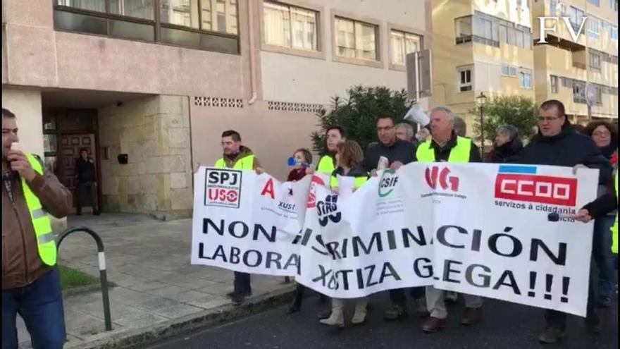 Jornada de huelga en los juzgados de Galicia