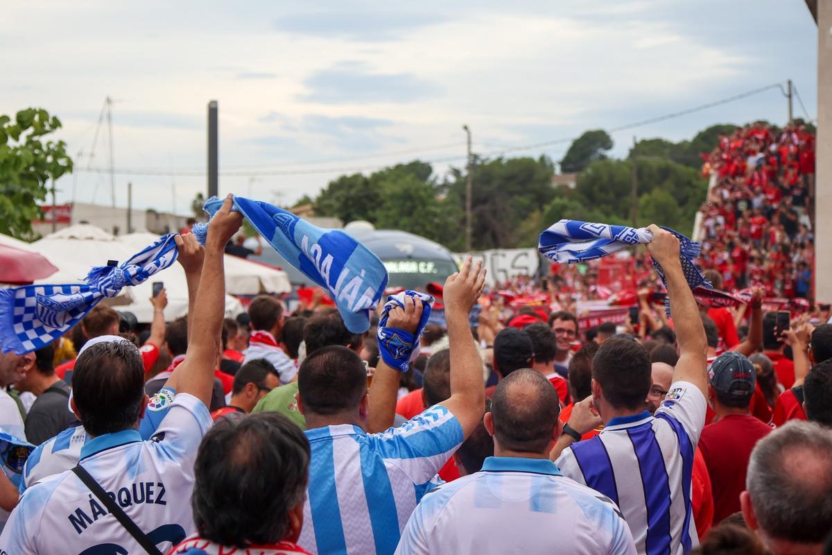 La gran final por el ascenso entre el Nástic y el Málaga CF, en imágenes