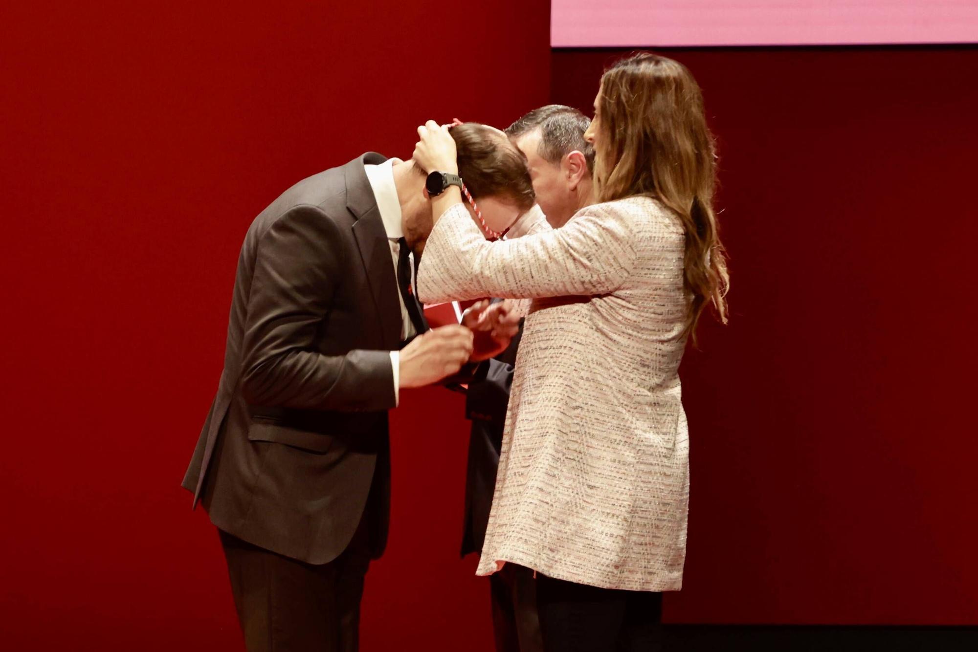 Entrega de las medallas de la ciudad de Gijón