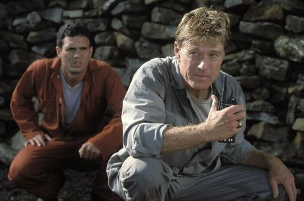 Robert Redford en la película La última fortaleza