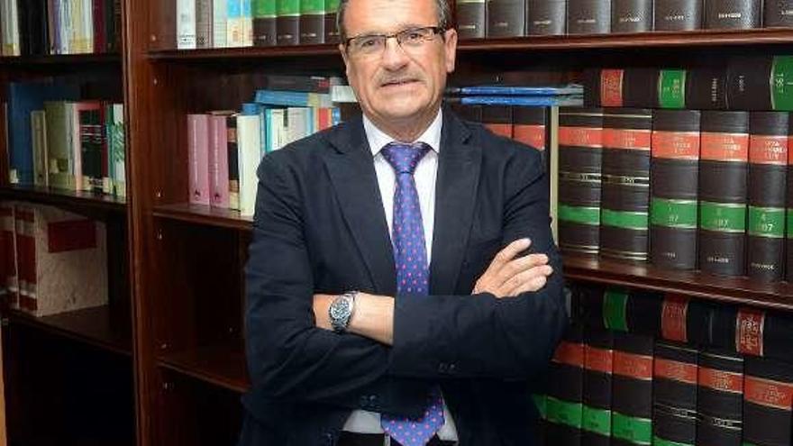 Juan Carlos Aladro, fiscal jefe de la provincia de Pontevedra. // R.V.