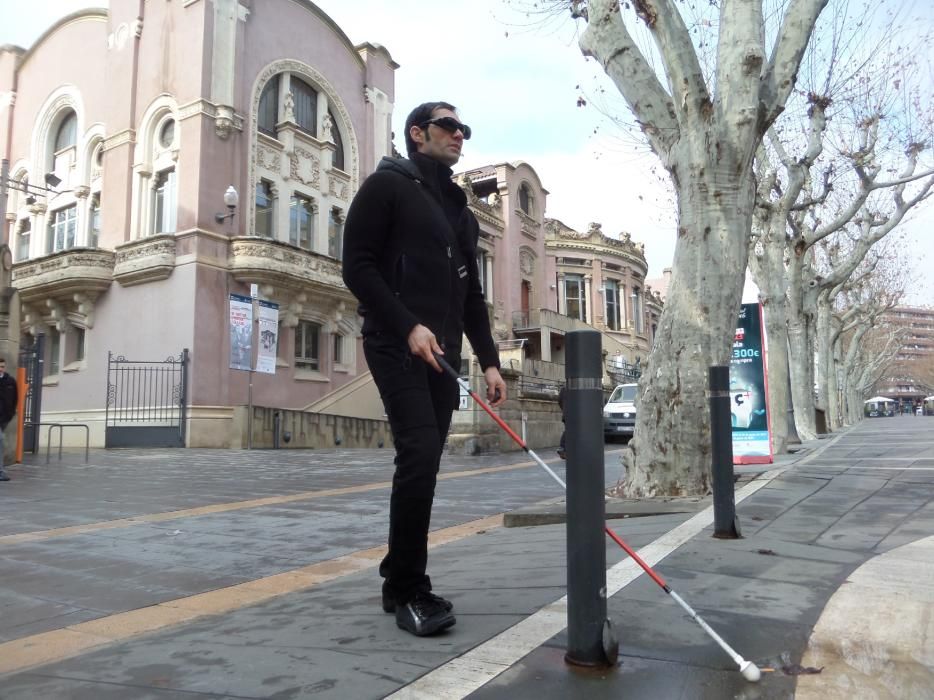 Problemes de mobilitat per a les persones cegues