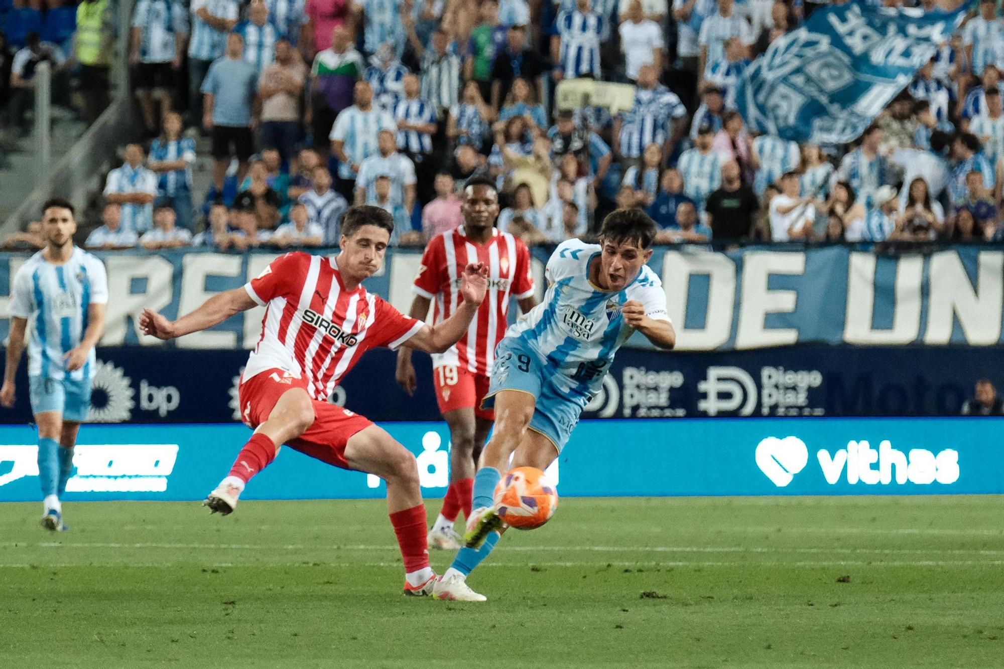 Málaga CF - Sporting. Jornada 40, Liga Hypermotion