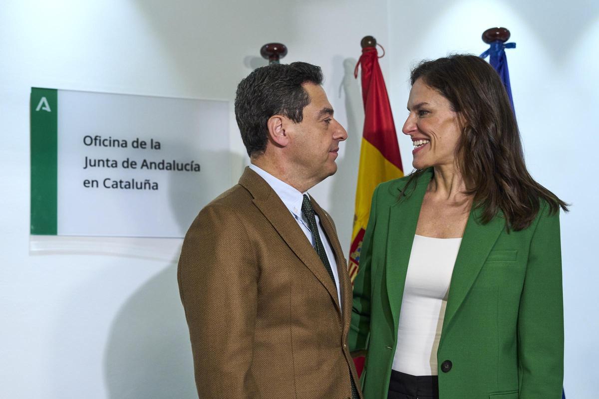 Moreno creu que Feijóo dialogarà amb Aragonès «dins de la Constitució» Moreno creu que Feijóo dialogarà amb Aragonès «dins de la Constitució»