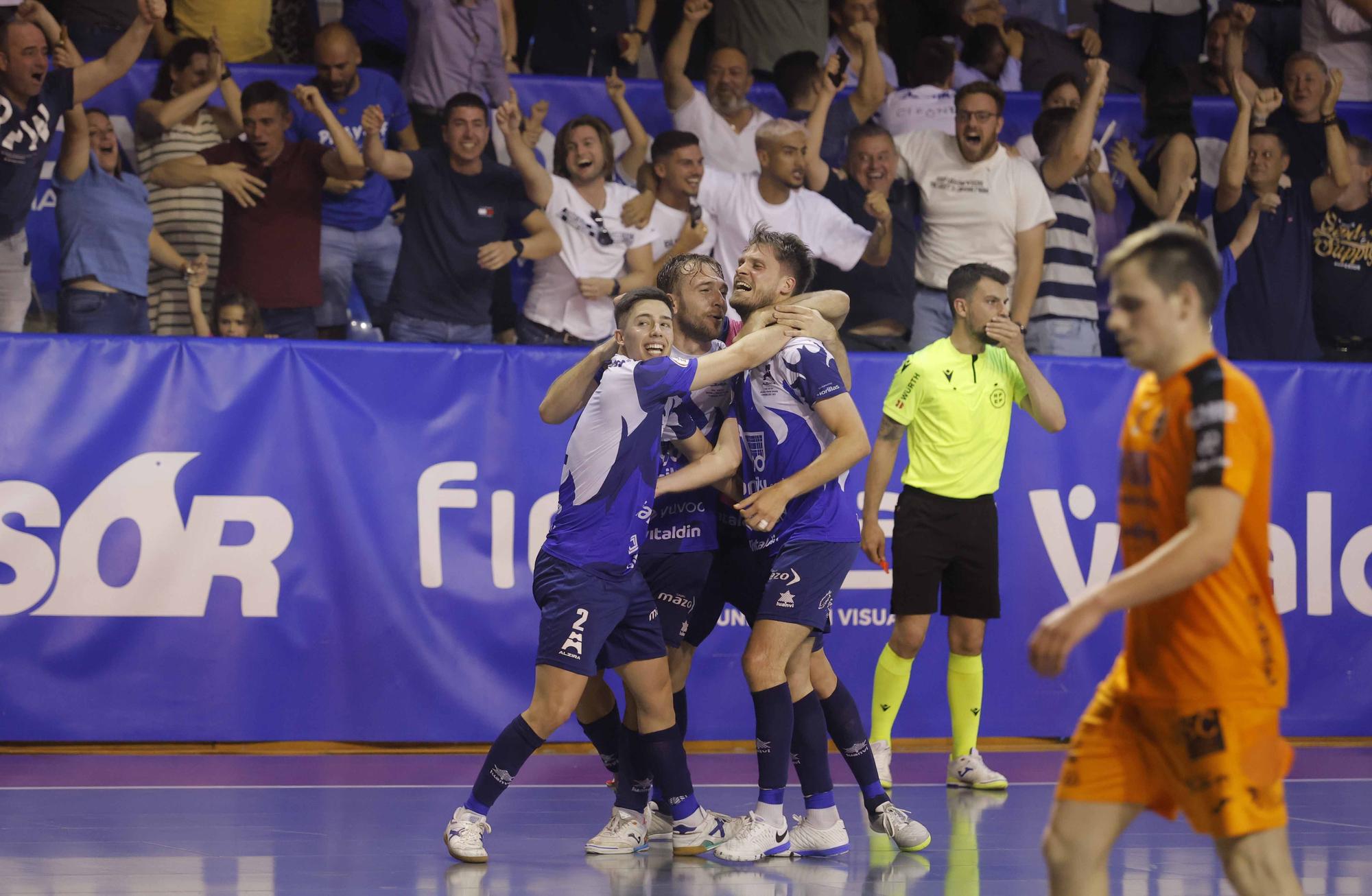 Alzira FS asciende a Primera con un solitario gol en la segunda parte de la prórroga