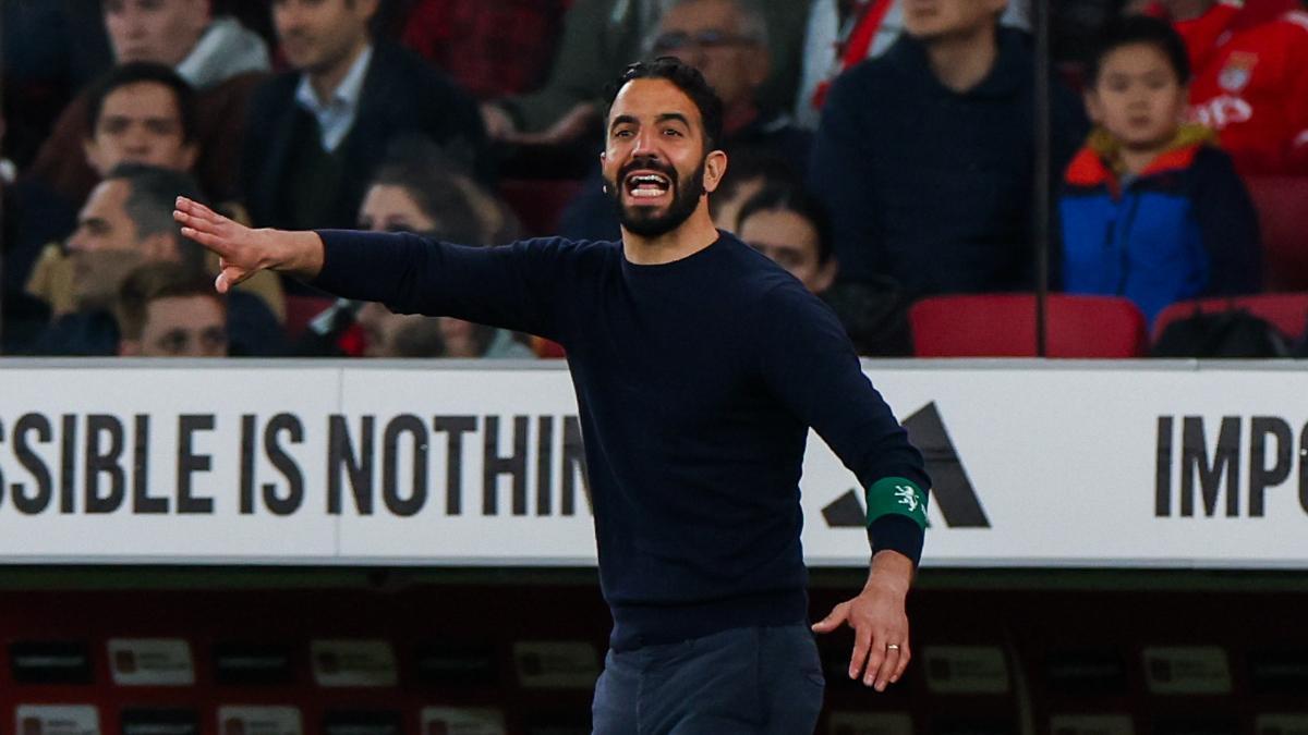 Rúben Amorim, entrenador del Sporting de Portugal