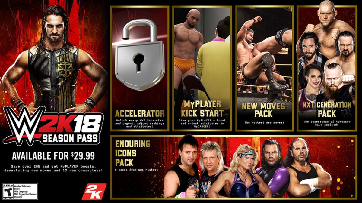 WWE2K18 saldrá a la venta el 17 de octubre