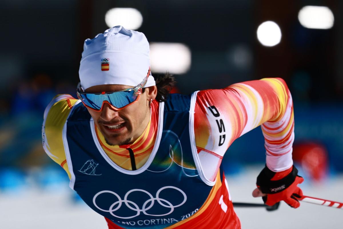 Jaume Pueyo, durante la prueba.