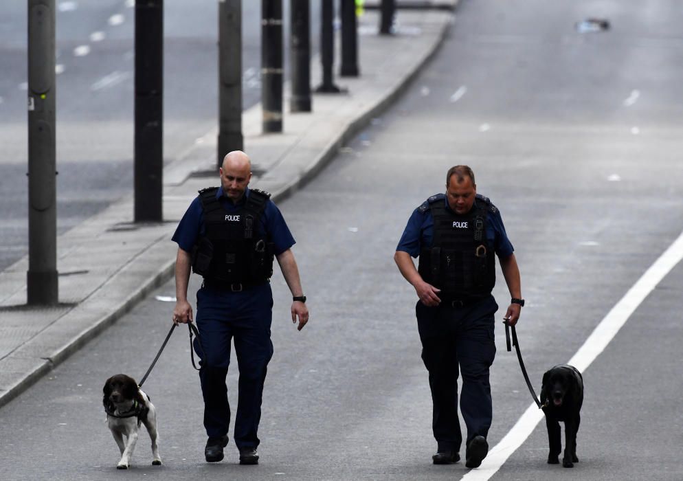 Las imágenes de los ataques terroristas en Londres