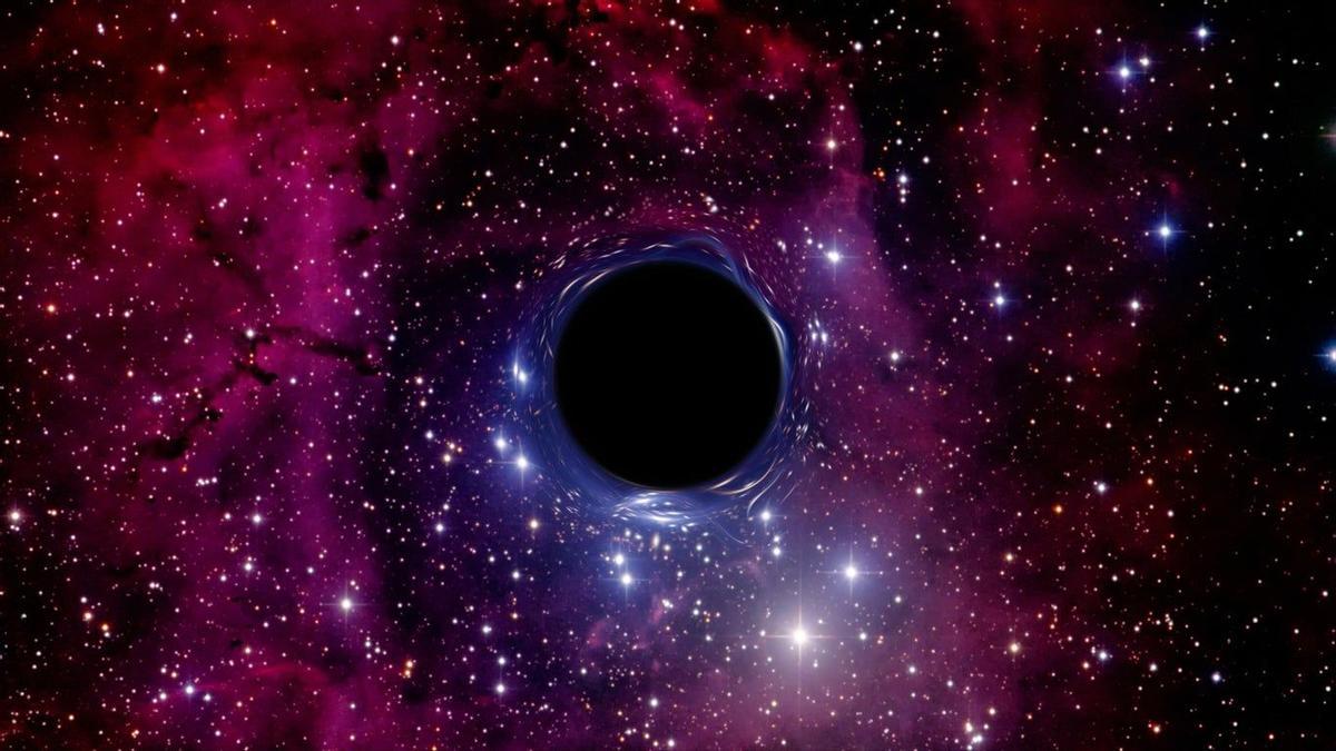 Encuentran un agujero negro muy cerca de la Tierra