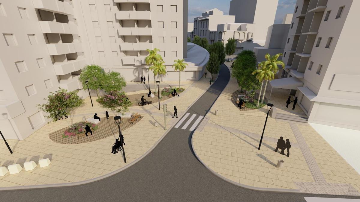 Torremolinos licita la primera fase de reurbanización de la calle Europa.