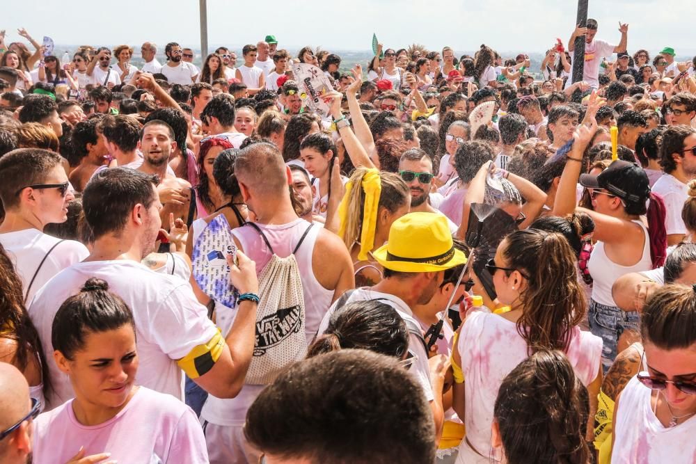 Chupinazo en las fiestas de Callosa de Segura