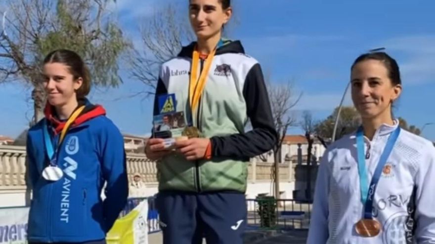 La marxadora Griselda Serret, subcampionat de Catalunya absoluta i campiona Sub-23